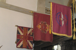 Colours of 10th Battalion The Parachute Regiment