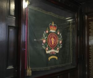 Regimental colour Inns of Court Regiment