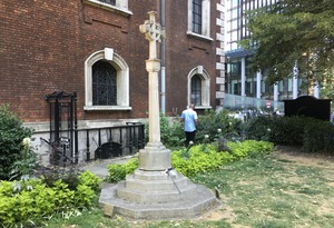 HAC Memorial at Church Garden,  The Church of St Botolph without Bishopsgate EC2M 3TL