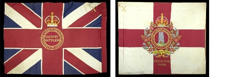 Colours of 10th (County of London) Battalion The London Regiment