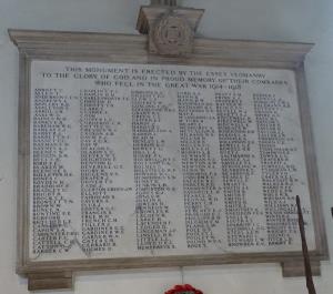 Memorial Essex Yeomanry