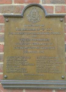 Memorial Mitcham Home Guard