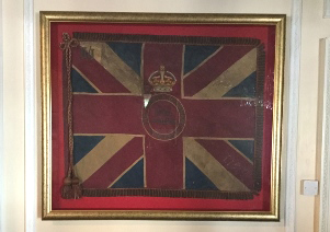 King's Colour of the 2/1st (City of London) Battalion The London Regiment